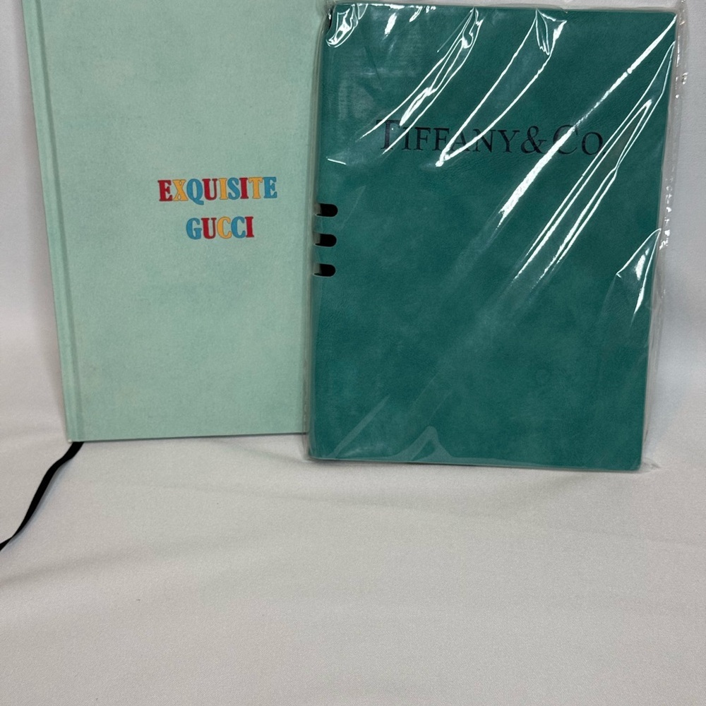 NWOT Luxury Notebook Bundle-Tiffany & Co. & Gucci